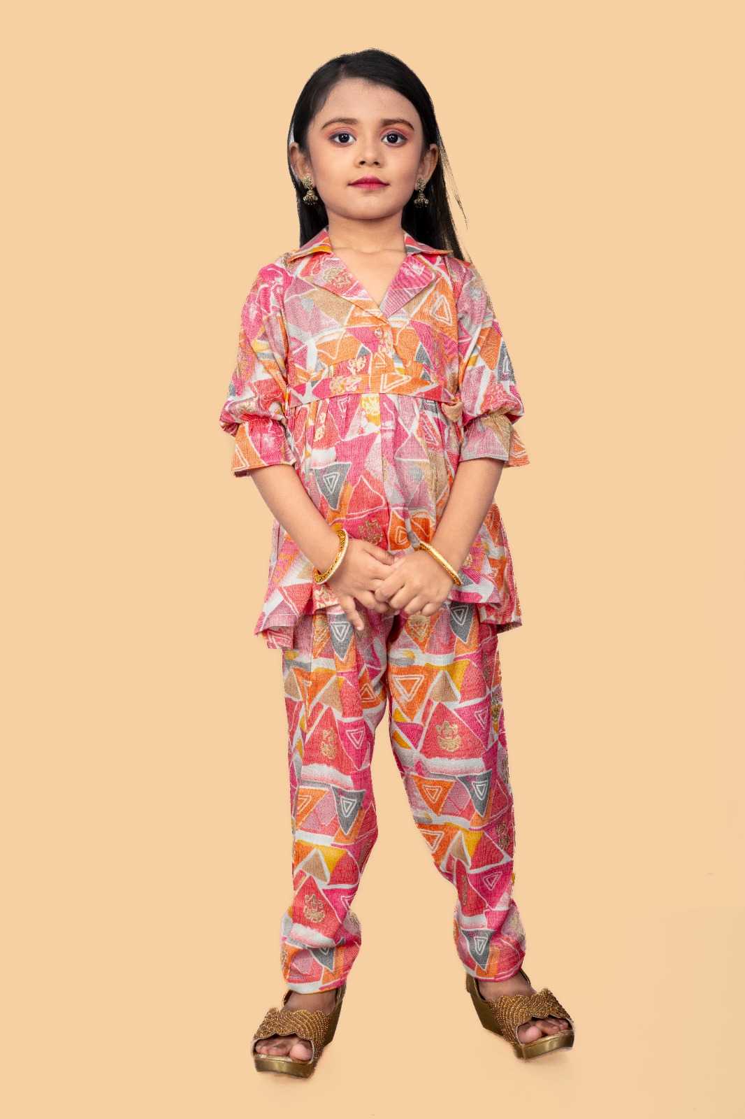 YNF RAYON WTX ME KIDS WEAR WHOLESALE KIDS CO-ORD SET MANUFACTURER