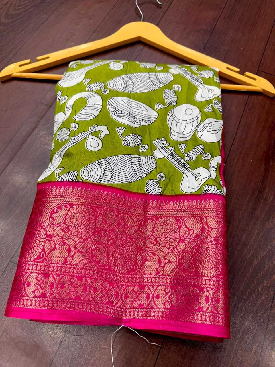 YNF DOLA SILK KESH110 RADHA07 SAREES WHOLESALE PRINTED LADIES KALAMKARI SAREES  MANUFACTURER