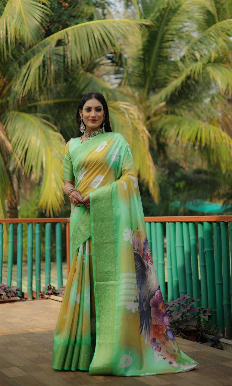 YNF DOLA SILK RIN183 SANVI SAREES WHOLESALE PRINTED LADIES WEIGHTLESS ZARI BORDER SAREES MANUFACTURER