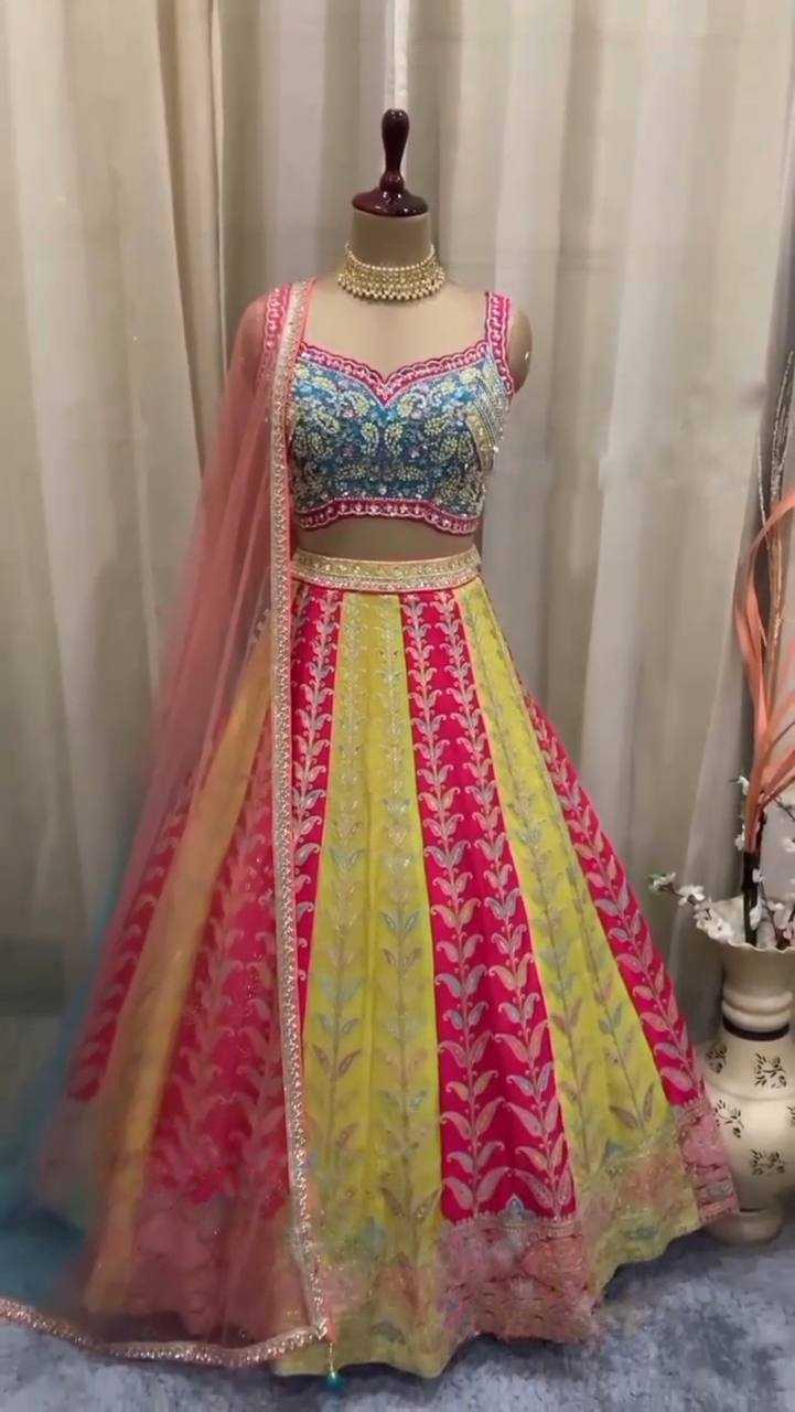 YNF GEORGETTE RIN108 1582 LEHENGA WHOLESALE WEDDING, FANCY,DESIGNER LEHENGA MANUFACTURER