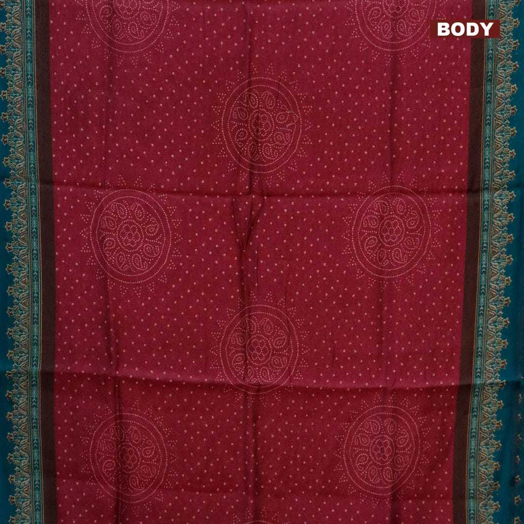 YNF LINEN RIN163 RAE20 SAREES WHOLESALE LADIES AJRAKH BANDHANI BANDHEJ SAREES MANUFACTURER