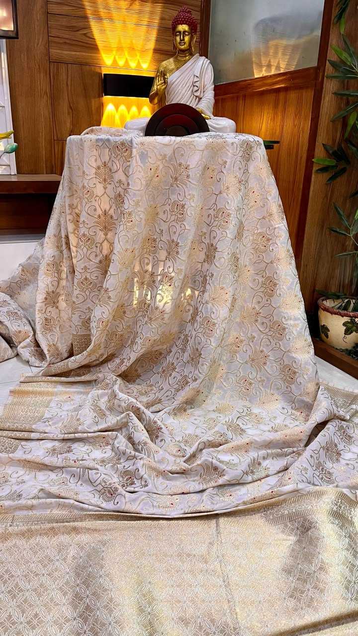 YNF PURE CREPE KESH101 ANT07 SILK SAREES WHOLESALE KHADI SILK TRADITIONAL CREPE SILK SAREES MANUFACTURER