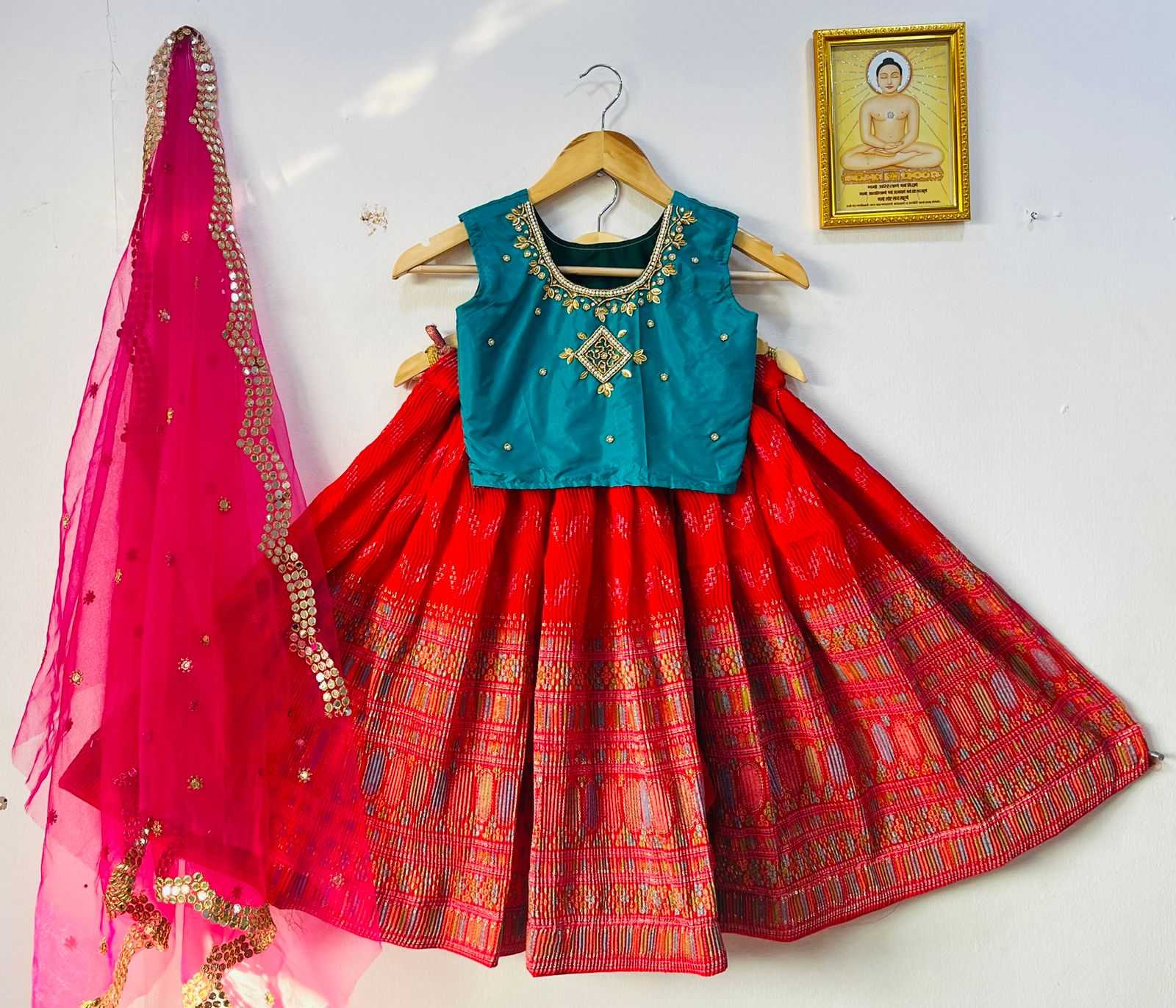 YNF CHINON RIN115 REF46 KIDS WEAR WHOLESALE KIDS LEHENGAS MANUFACTURER