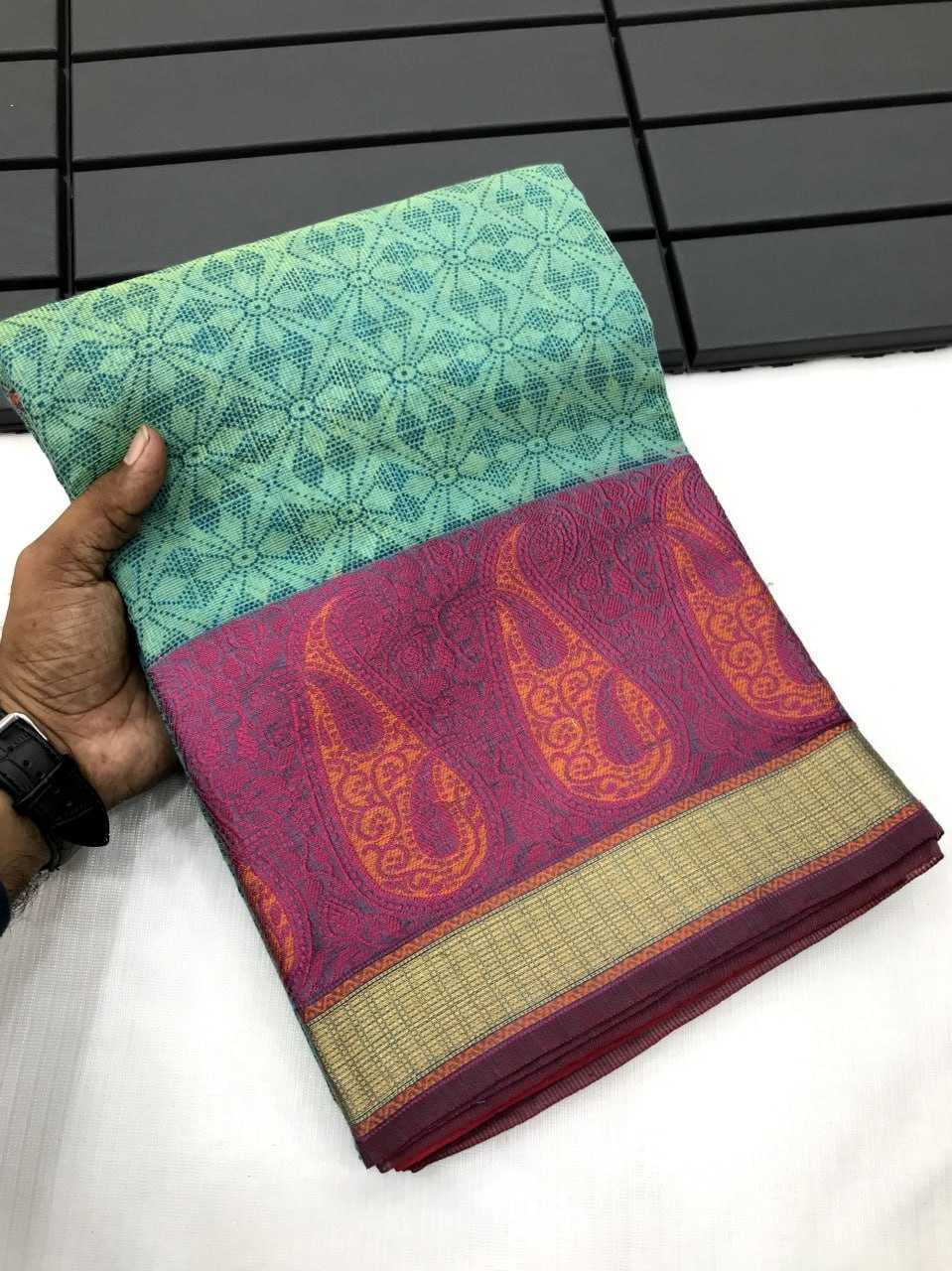 YNF COTTON KESH167 VAARI SAREES WHOLESALE PRINTED COTTON LINEN LADIES SAREES MANUFACTURER