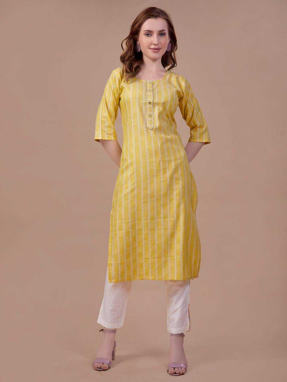 YNF COTTON RIN200 177 KKURTIS WHOLESALE CASUAL LONG COTTON LADIES KURTIS MANUFACTURER