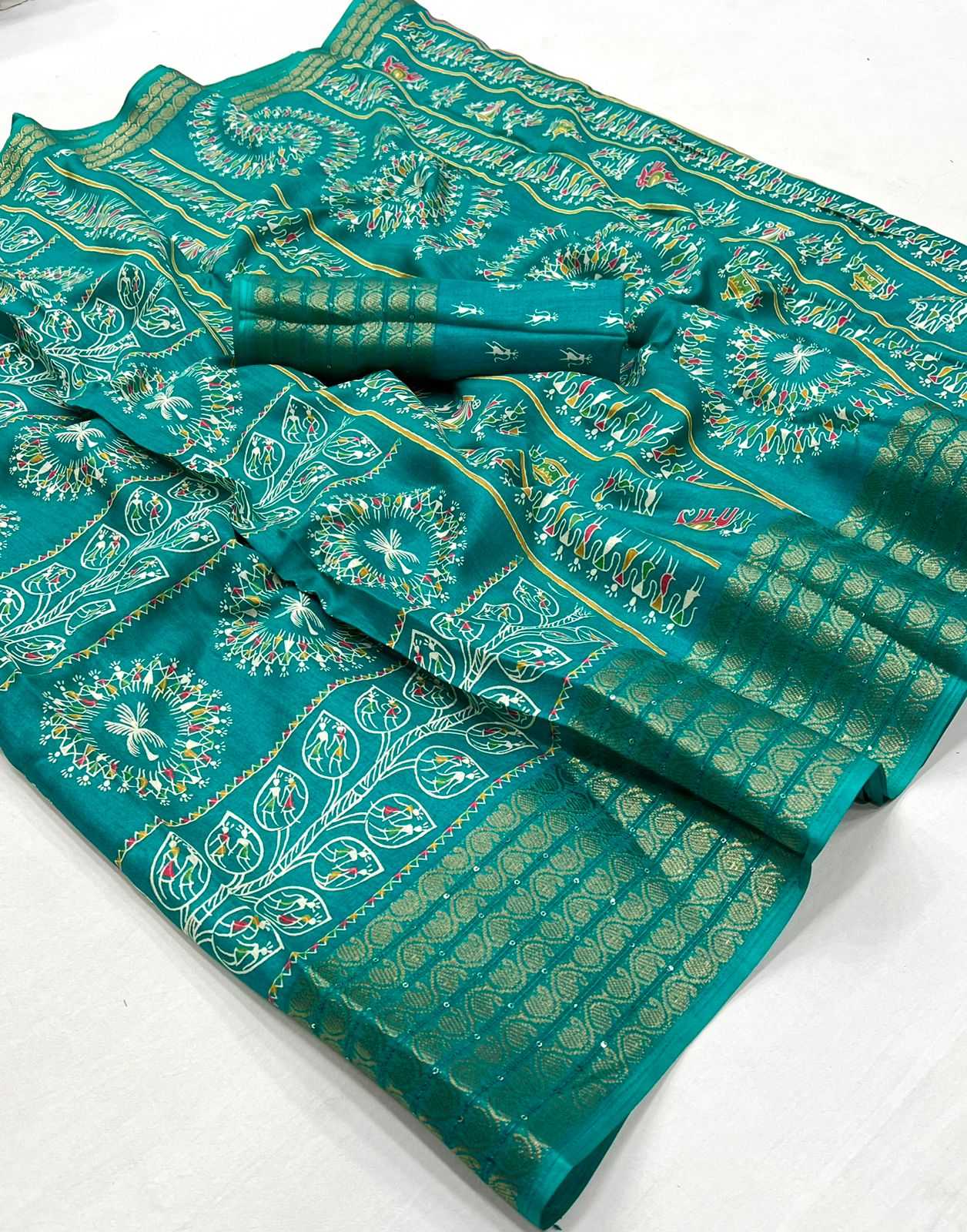 YNF DOLA SILK RIN199 GANGORE SILK SAREES WHOLESALE DOLA SILK PRINTED SILK SAREES MANUFACTURER