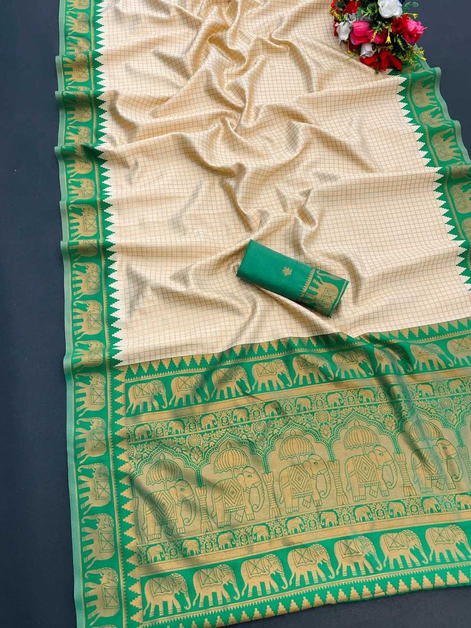 YNF KANJIVARAM SILK KESH161 Rashmika 1 SILK SAREES WHOLESALE SOFT SILK TRADITIONAL KANJEEVARAM SOUTH INDIAN SILK SAREES MANUFACTURER