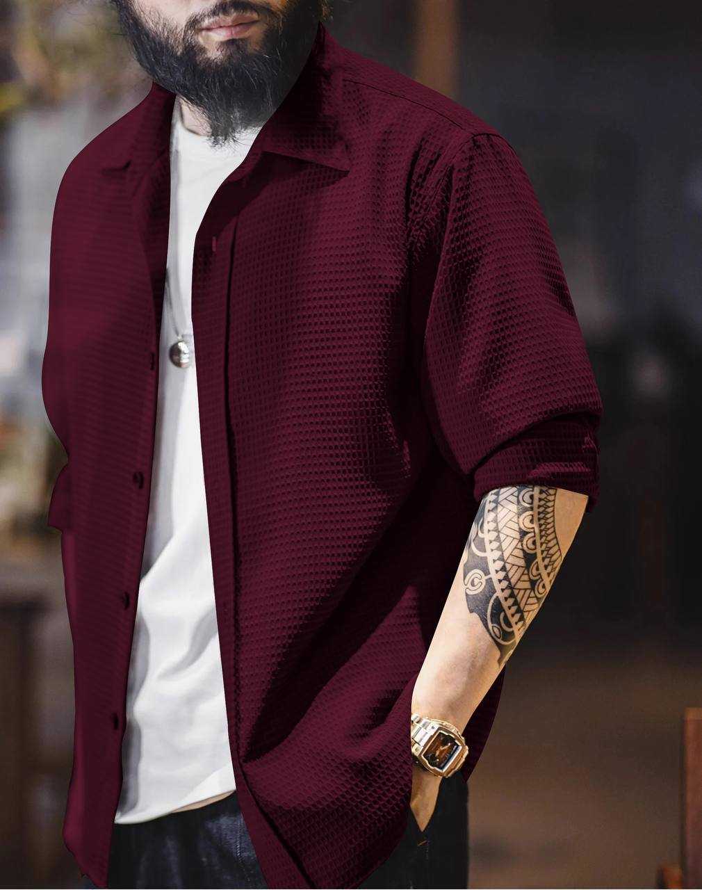 YNF KESH103  27 MENS WEAR WHOLESALE MENS FULL SLEEVES SHIRTS MANUFACTURER