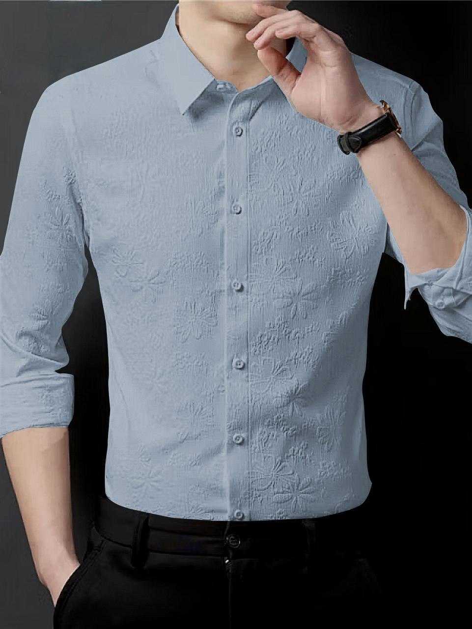 YNF KESH103 JACQUARD MENS WEAR WHOLESALE MENS SHIRTS MEN FULL SLEEVES SHIRTS MANUFACTURER