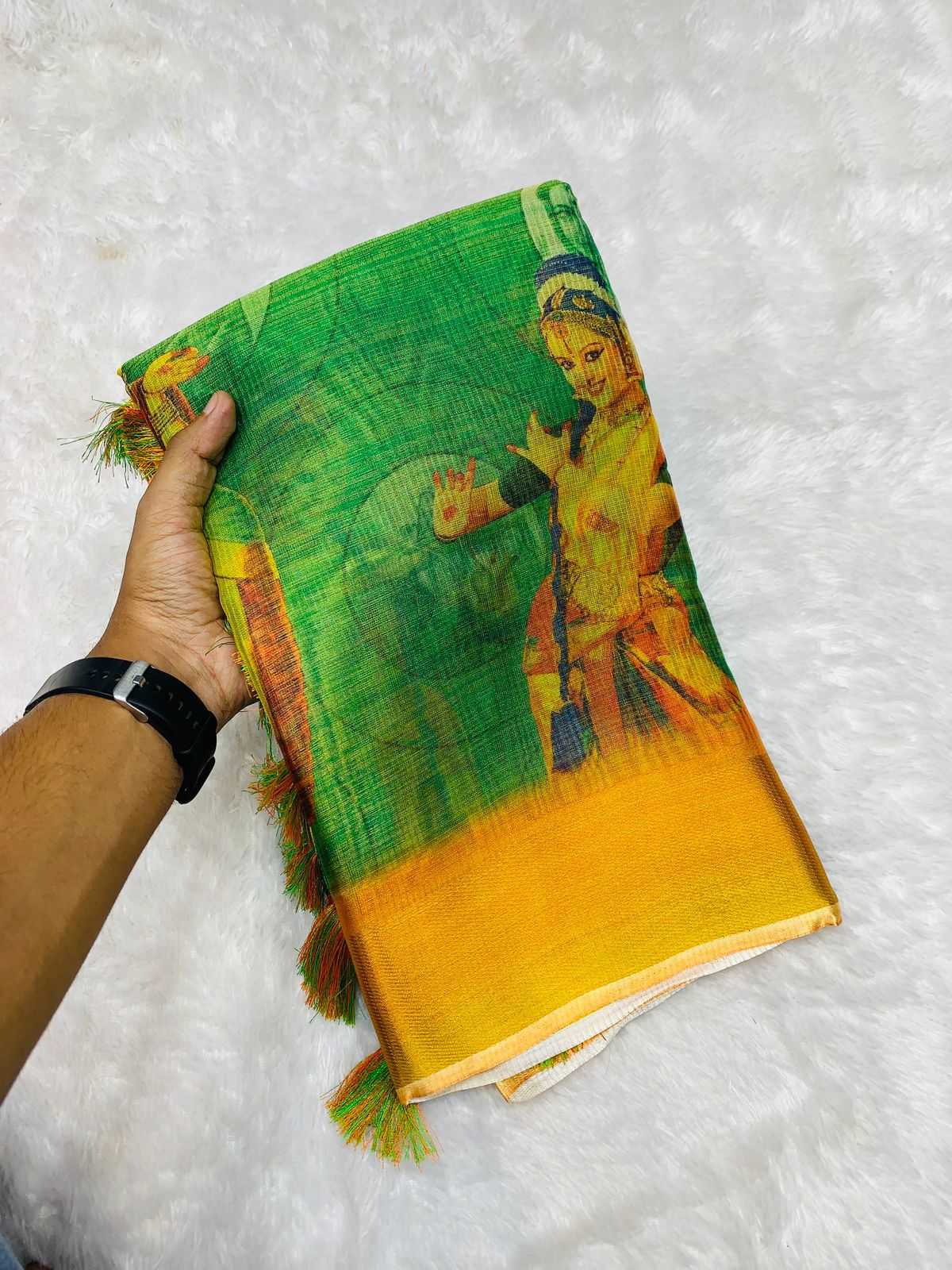 YNF LINEN KESH203 MTW03 SAREES WHOLESALE PRINTED LADIES INDIAN SAREES MANUFACTURER