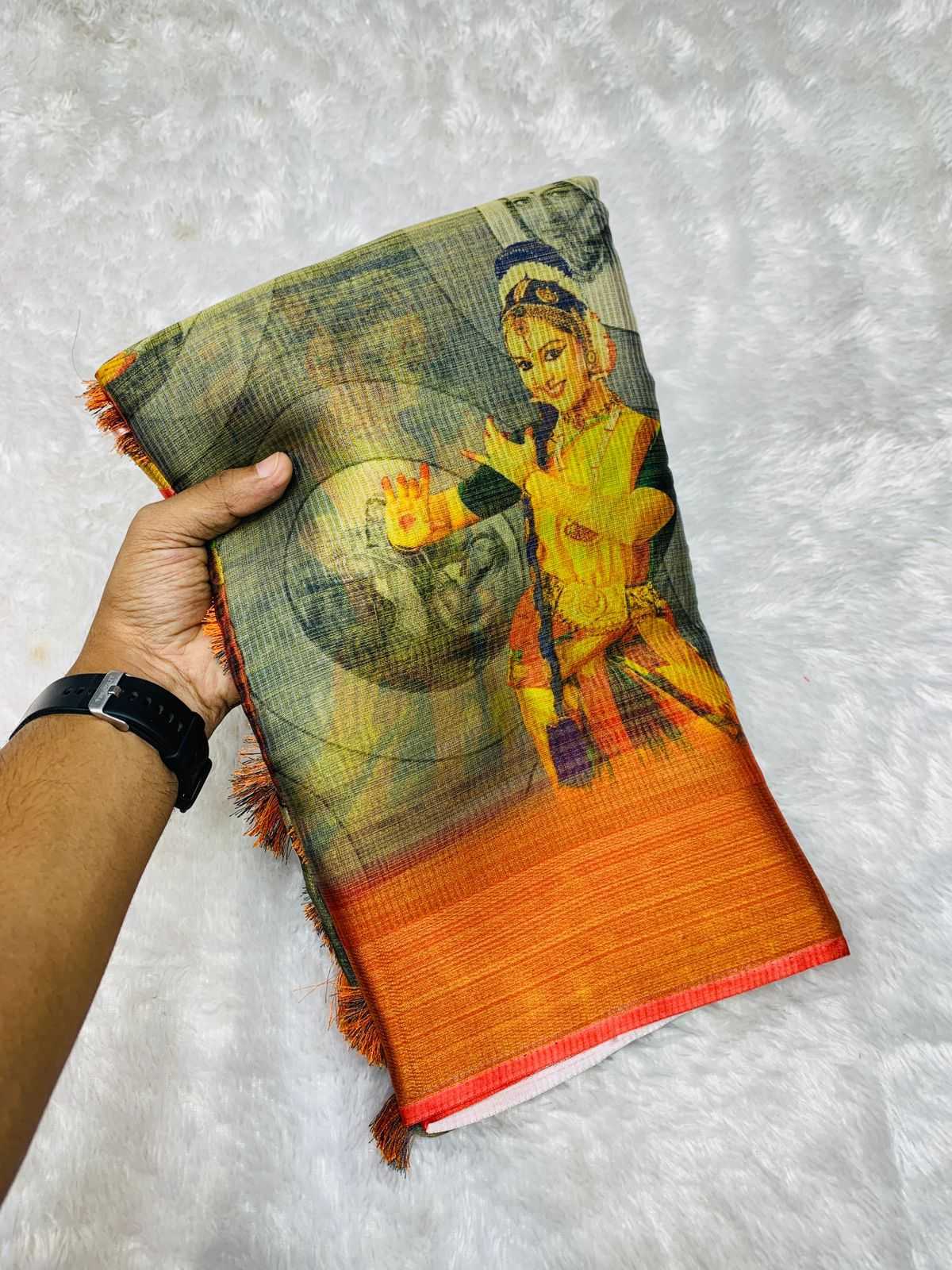 YNF LINEN KESH203 MTW03 SAREES WHOLESALE PRINTED LADIES INDIAN SAREES MANUFACTURER