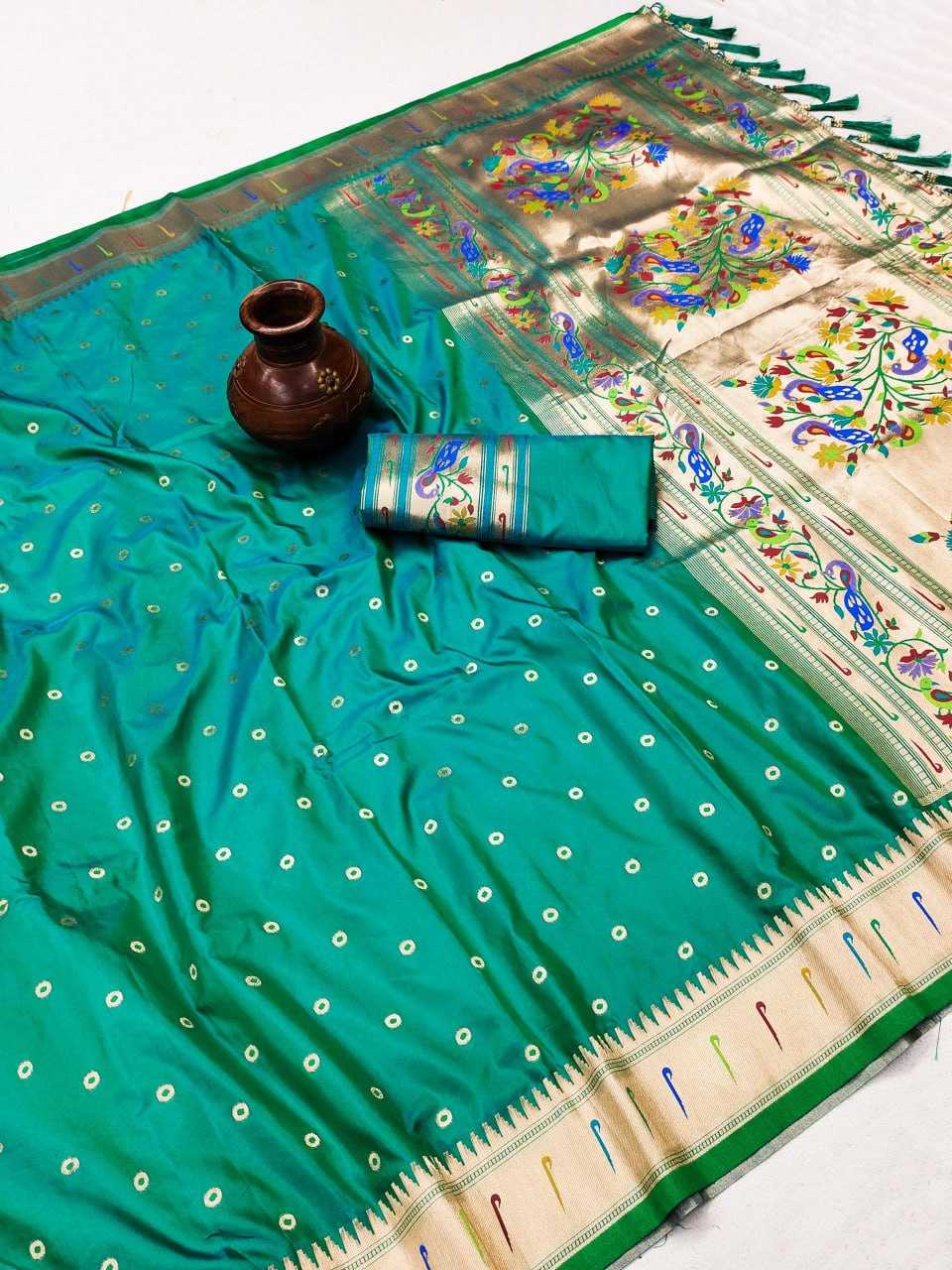 YNF PAITHANI SILK RIN150 211 SILK SAREES WHOLESALE PAITHANI SOFT SILK TRADITIONAL SAREES MANUFACTURER