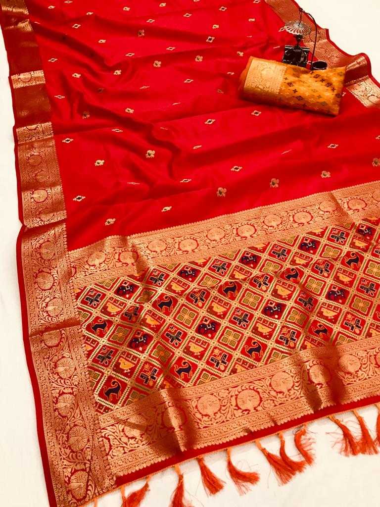 YNF PATOLA SILK KESH182 SELTOS SILK SAREES WHOLESALE SOFT SILK TRADITIONAL SILK PATOLA KANCHIPURAM SILK PURE SILK SAREES WITH GOLD BORDER MANUFACTURER