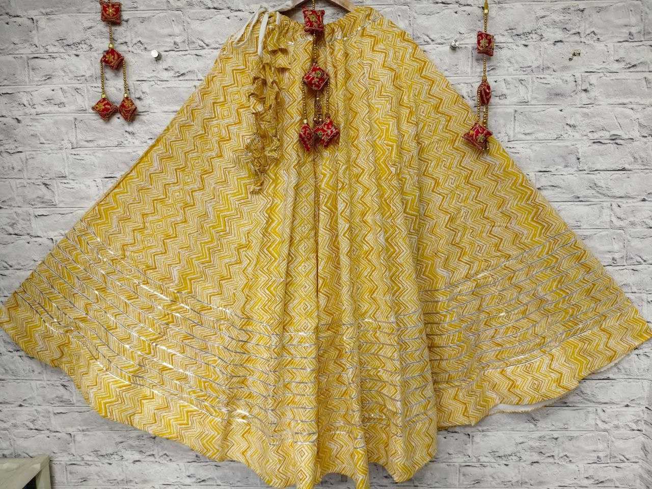 YNF PURE COTTON KESH179 AHB55 LEHENGAS WHOLESALE TRADITIONAL PRINTED LEHENGAS MANUFACTURER