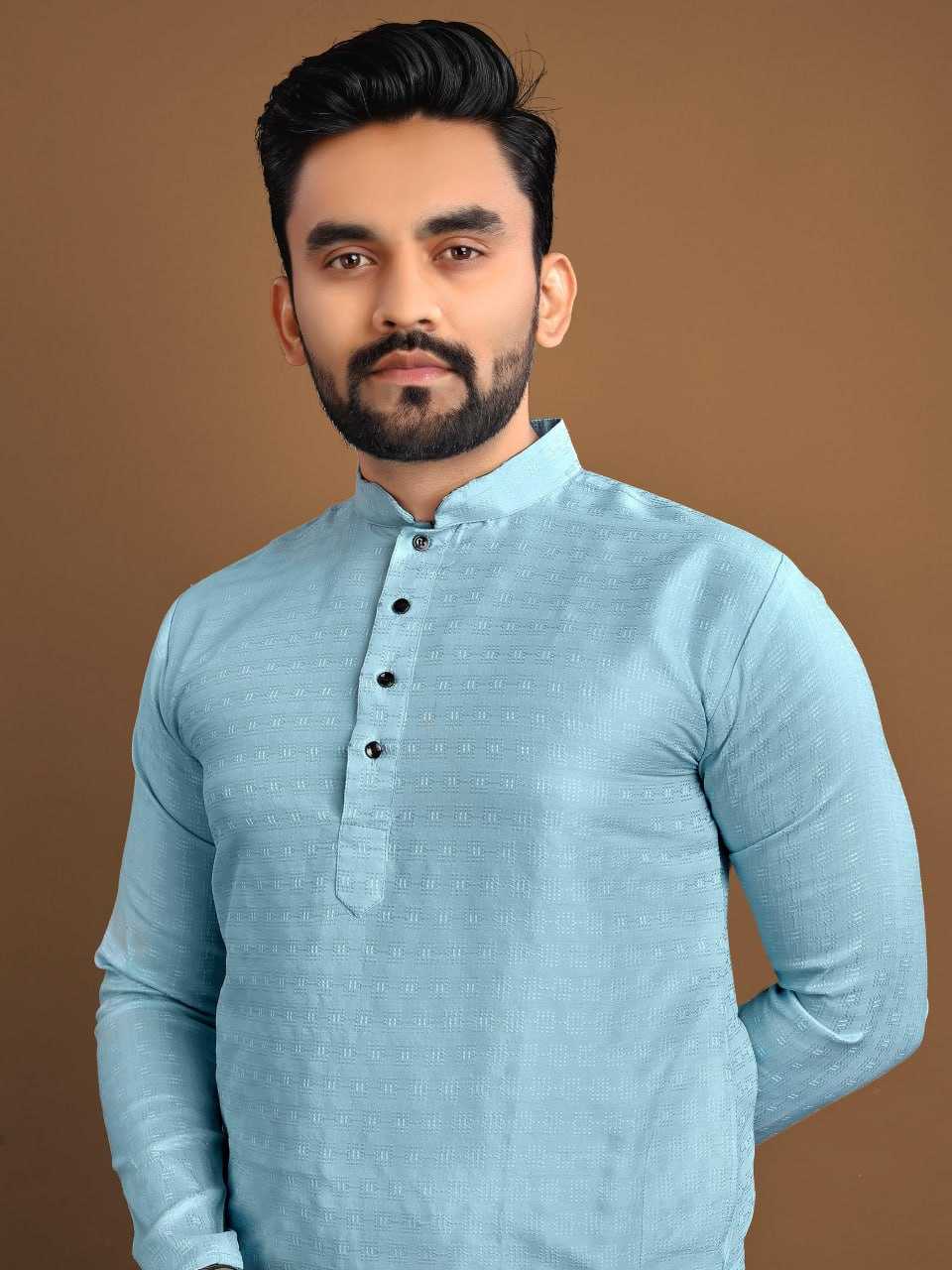 YNF PURE SOFT RIN111 POSHAK MENS WEAR WHOLESALE MENS KURTA PYJAMA MANUFACTURER