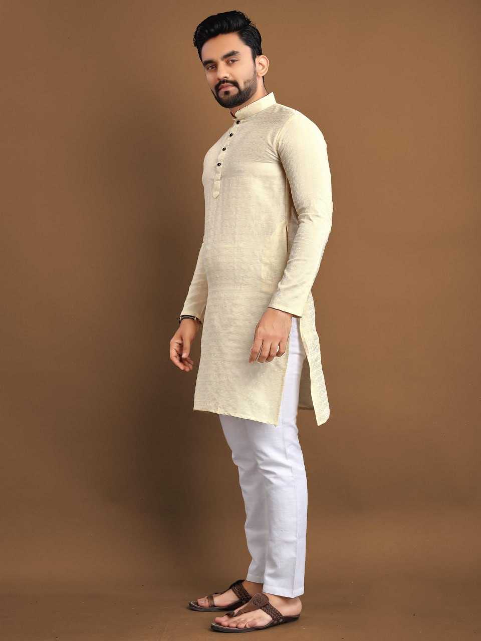 YNF PURE SOFT RIN111 POSHAK MENS WEAR WHOLESALE MENS KURTA PYJAMA MANUFACTURER