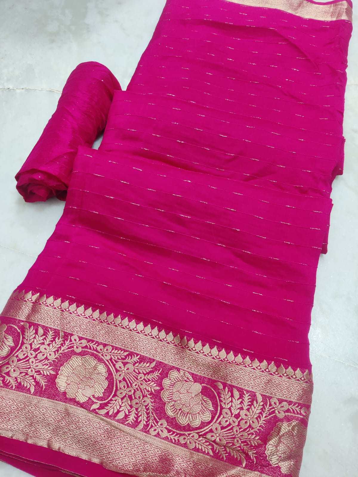 YNF RUSSIAN SILK RIN152 NSD58 SILK SAREES WHOLESALE SOFT SILK ZARI BORDER SILK LIGHTWEIGHT SILK SAREES MANUFACTURER