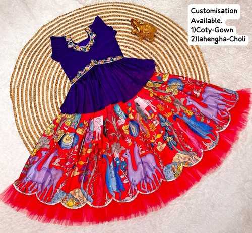 YNF SOFT CGINON KESH109 RRKT80 KIDS WEAR WHOLESALE KIDS LEHENGAS KIDS GOWNS MANUFACTURER