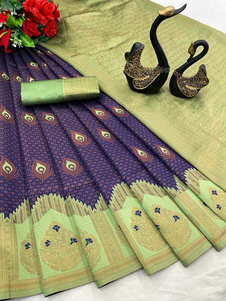 YNF TISSUE RIN179 619 SAREES WHOLESALE TISSUE SILK KANJIPURAM ZARI BORDER SAREES MANUFACTURER