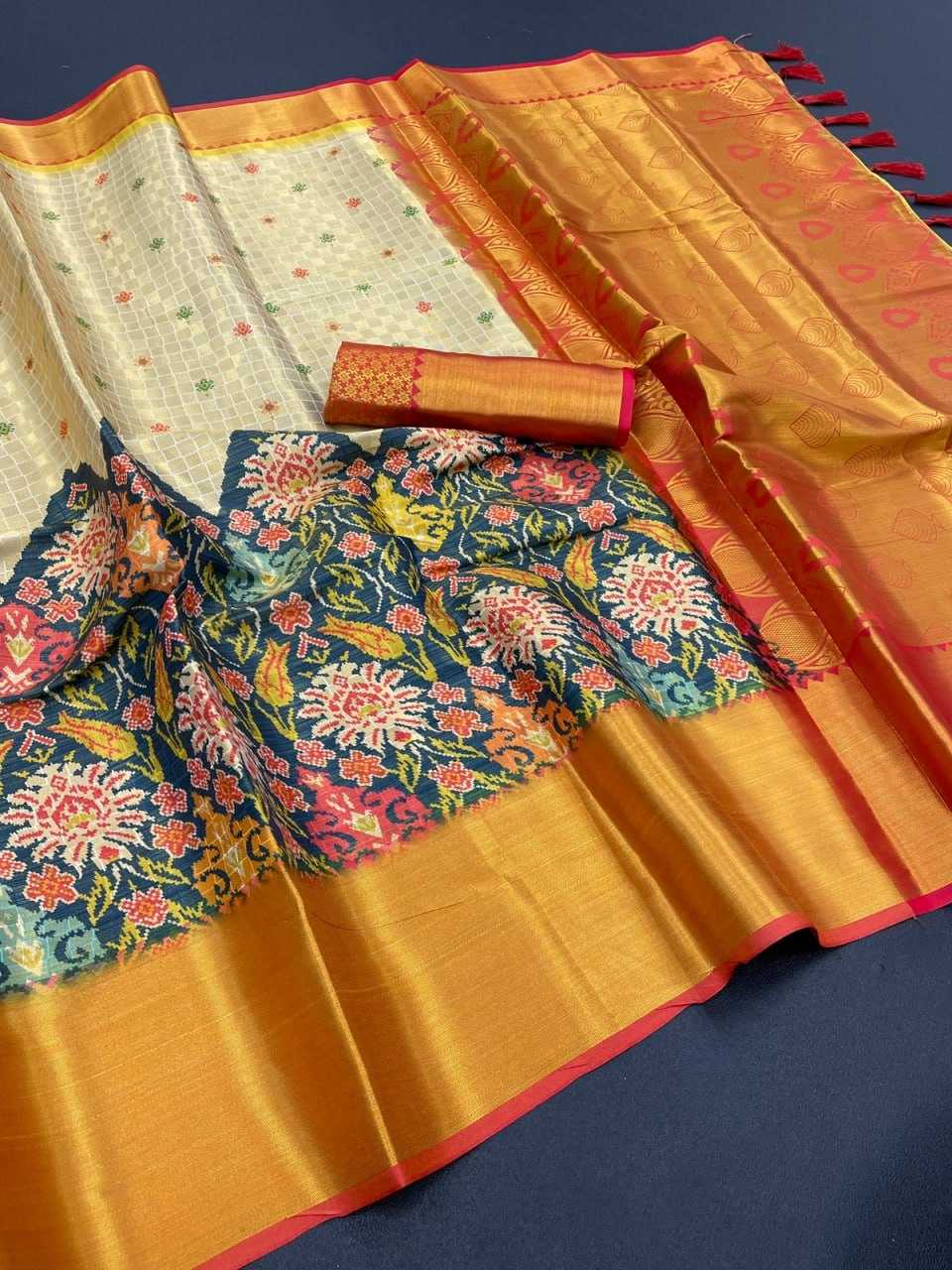 YNF ZARI SILK KESH203 MTW19 SILK SAREES WHOLESALE SOFT SILK PRINTED SILK PURE ZARI SILK KALAMKARI SILK SAREES MANUFACTURER