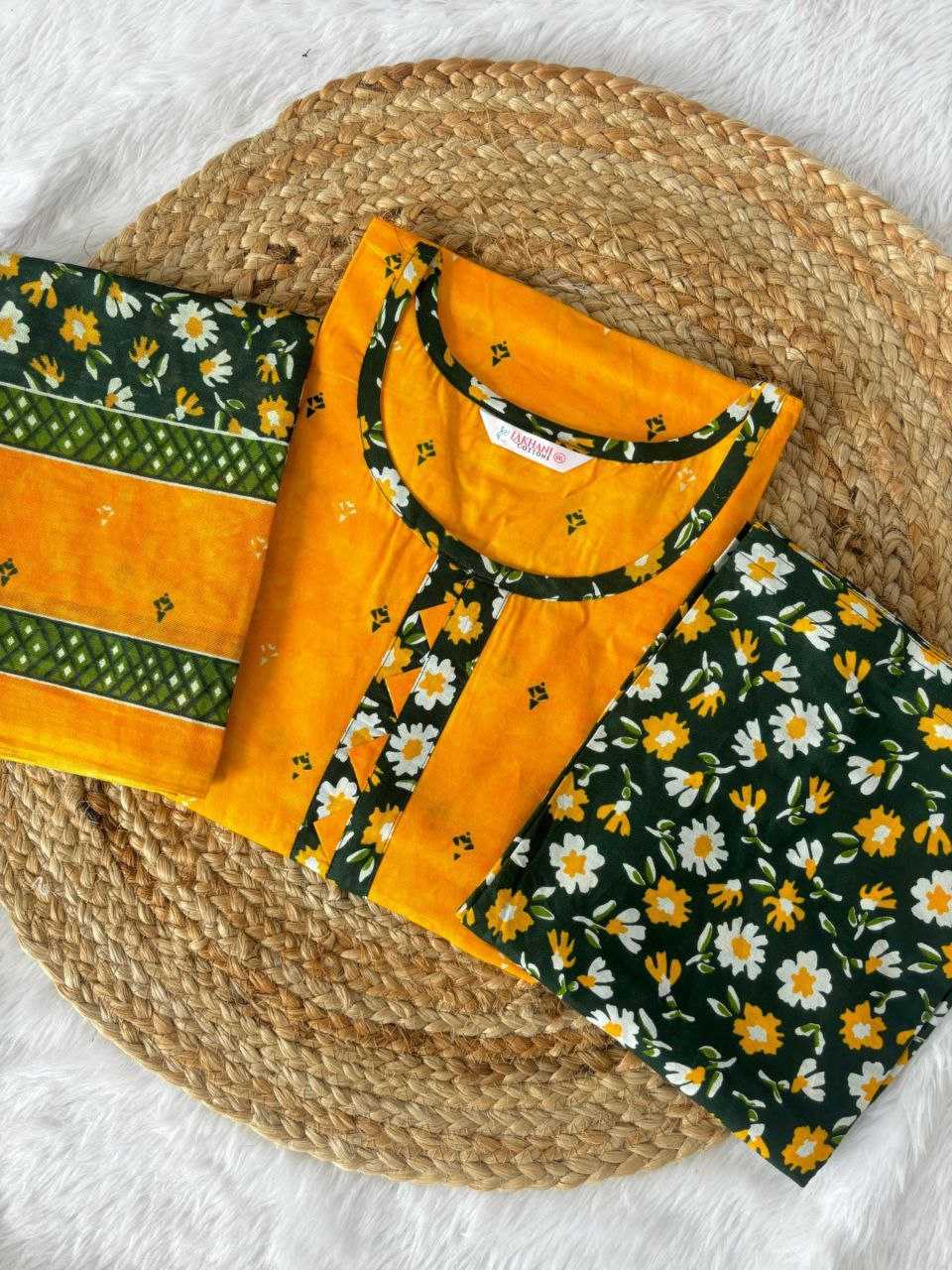 YNF COTTON KESH172 LKC02 SUITS & DRESSES WHOLESALE PRINTED COTTON PATIALA SUITS MANUFACTURER - Deevit International