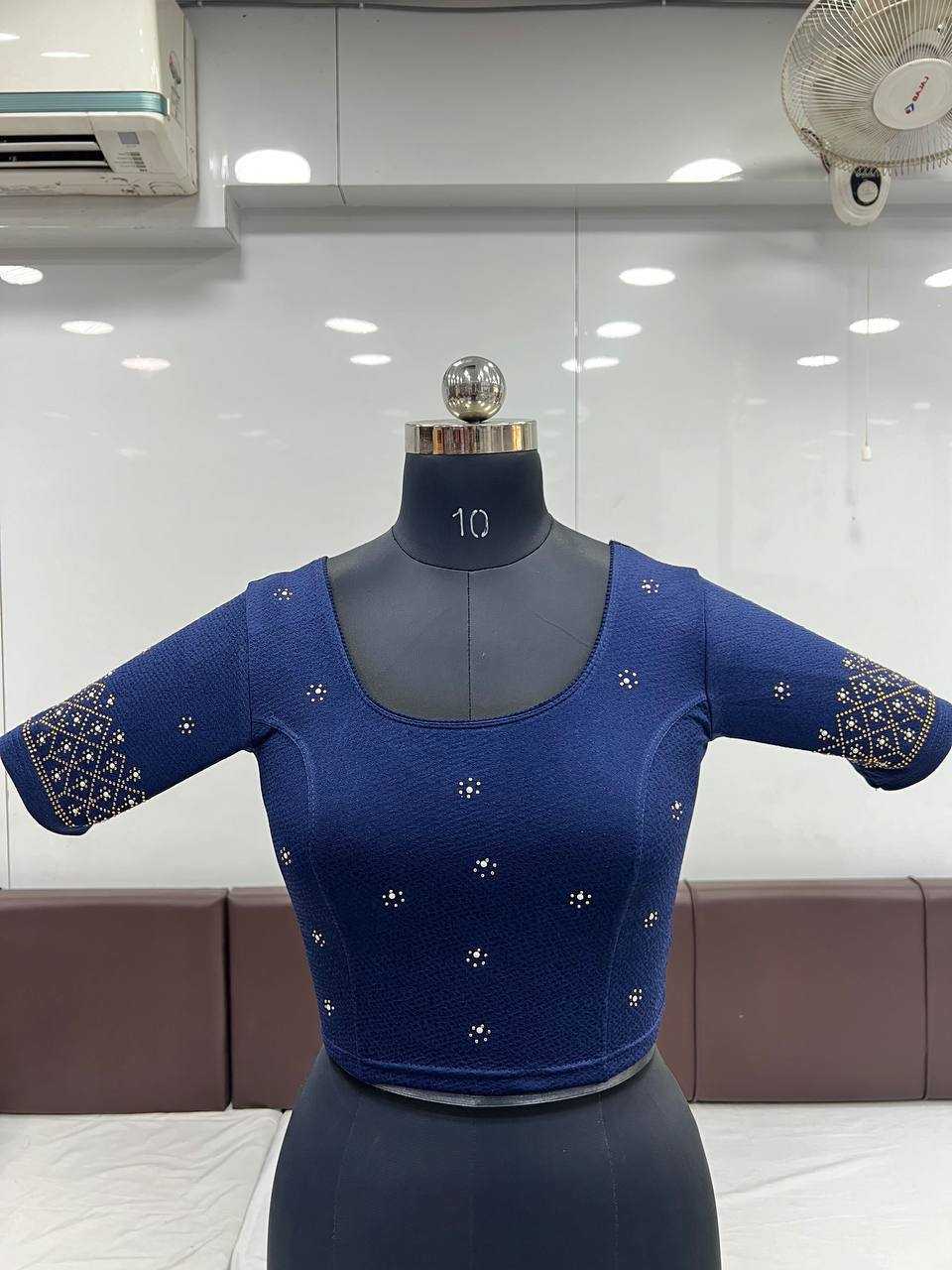 YNF COTTON LYCRA KESH231 ADITI READYMADE BLOUSE WHOLESALE STRETCHABLE COTTON BLOUSE MANUFACTURER