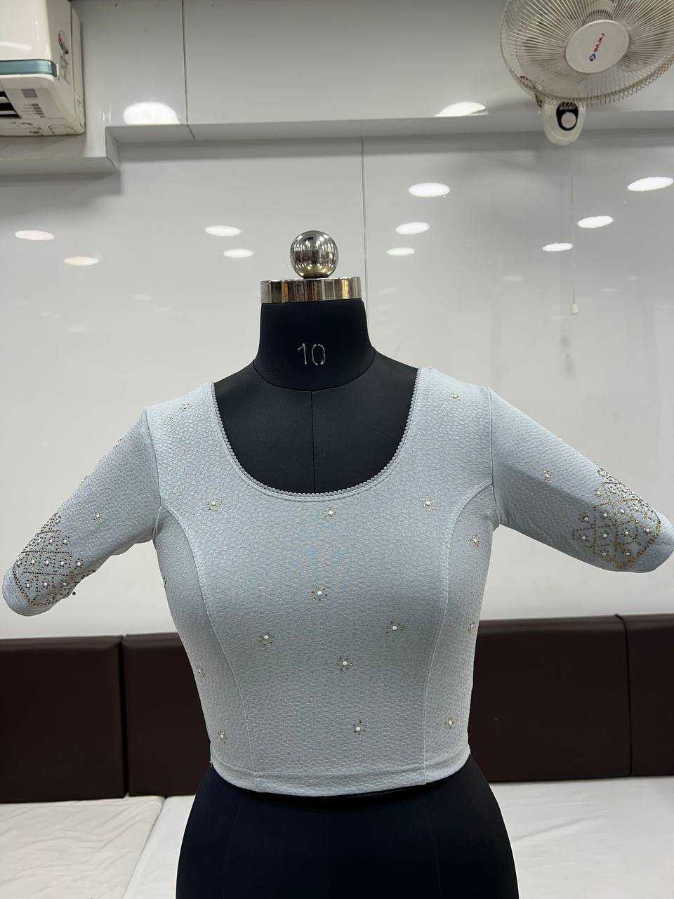 YNF COTTON LYCRA KESH231 ADITI READYMADE BLOUSE WHOLESALE STRETCHABLE COTTON BLOUSE MANUFACTURER