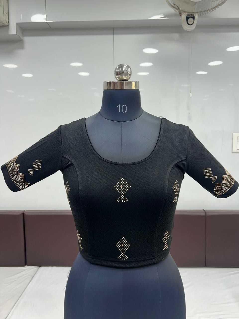 YNF COTTON LYCRA KESH231 SONI READYMADE BLOUSE WHOLESALE STRETCHABLE BLOUSE COTTON BLOUSE MANUFACTURER