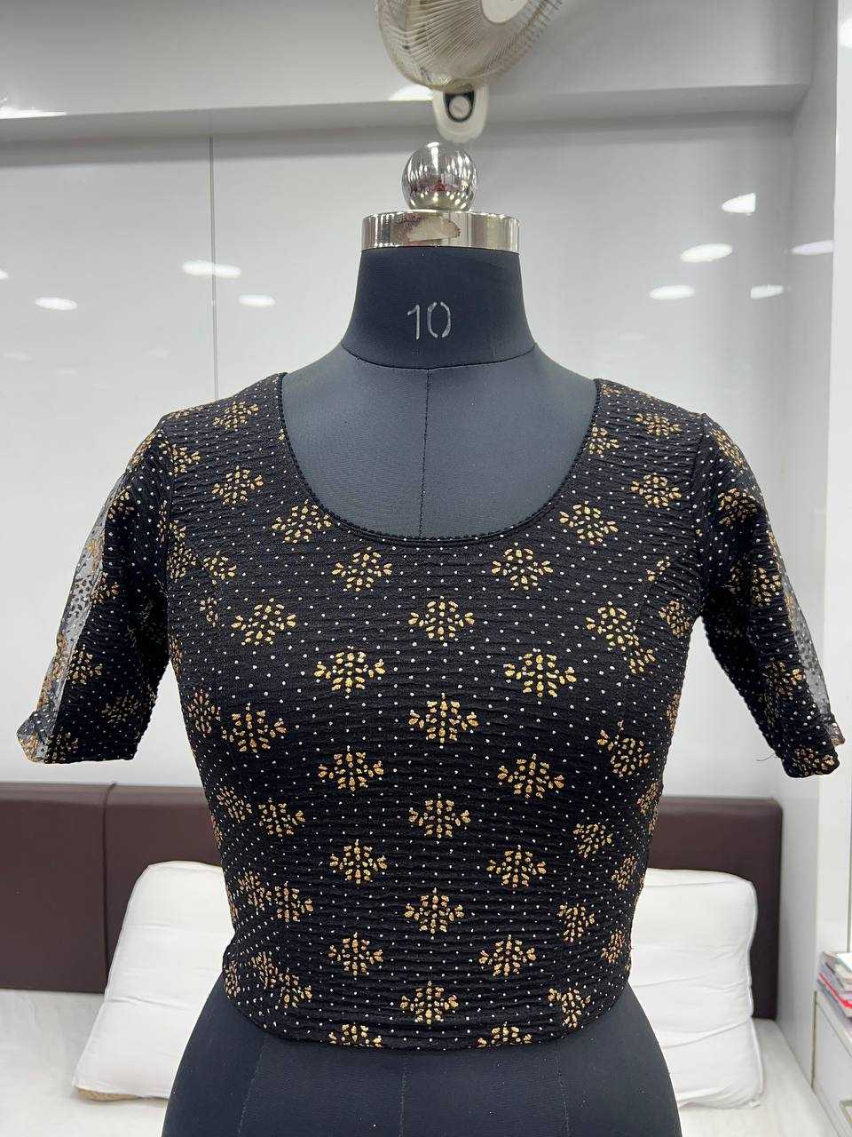 YNF CRUSH KESH231 DRISHTI READYMADE BLOUSE WHOLESALE PRINTED STRETCHABLE BLOUSE MANUFACTURER