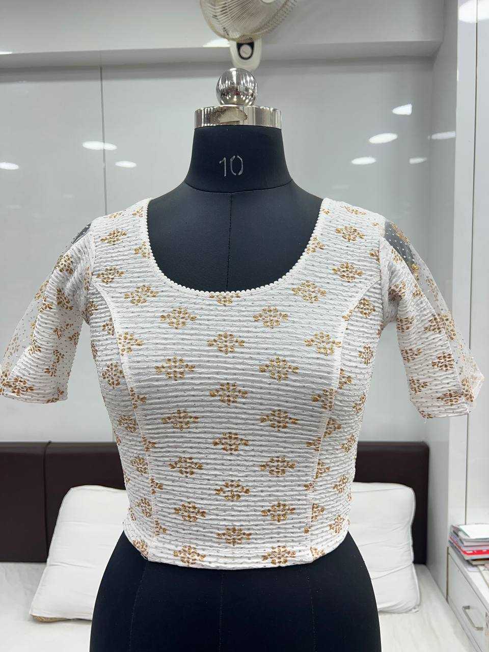 YNF CRUSH KESH231 DRISHTI READYMADE BLOUSE WHOLESALE PRINTED STRETCHABLE BLOUSE MANUFACTURER