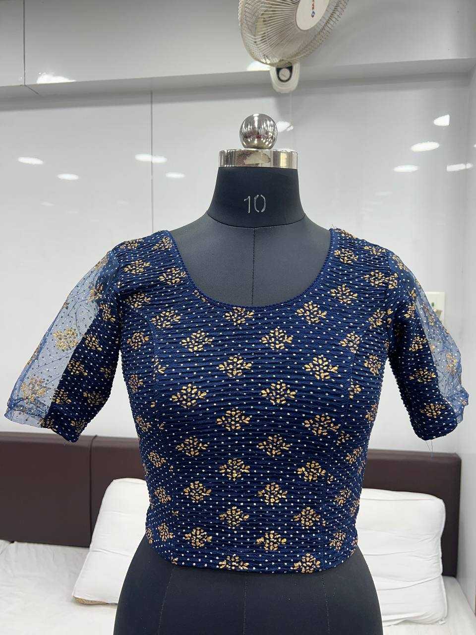 YNF CRUSH KESH231 DRISHTI READYMADE BLOUSE WHOLESALE PRINTED STRETCHABLE BLOUSE MANUFACTURER