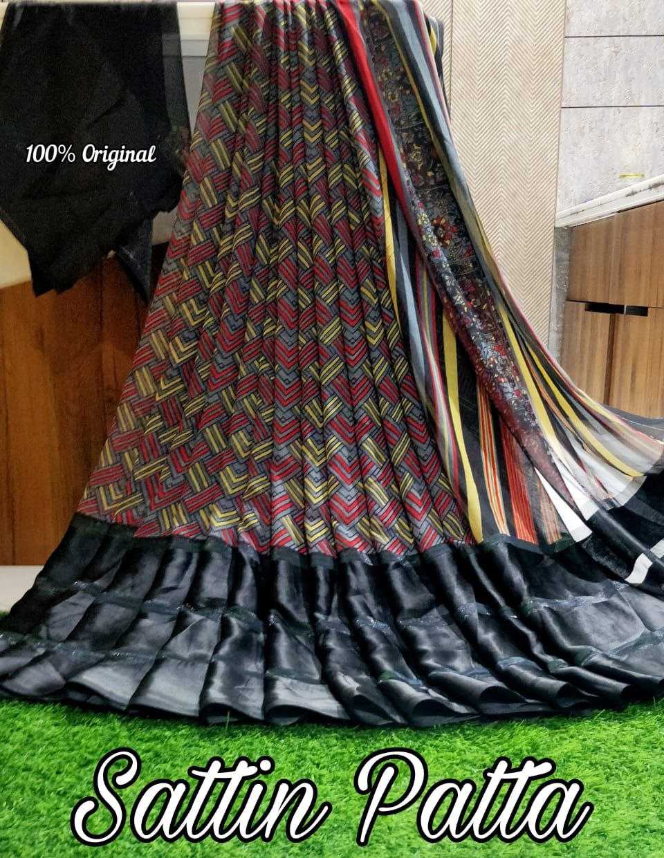 YNF SATIN RIN143 RMP01 SAREES  WHOLESALE PRINTED LADIES WEIGHTLESS LIGHTWEIGHT SATIN SAREES MANUFACTURER