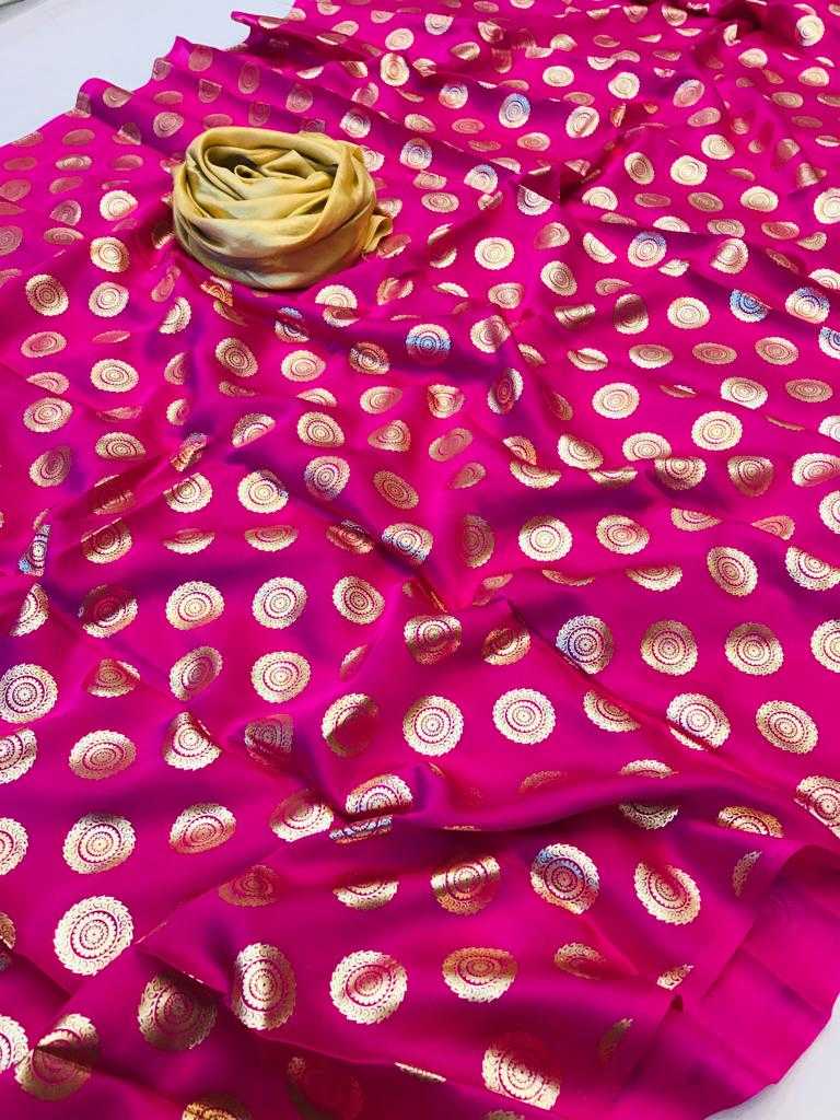 YNF SATIN SILK KESH182 FOIL SAREES WHOLESALE FLORAL ZARI SATIN SAREES MANUFACTURER