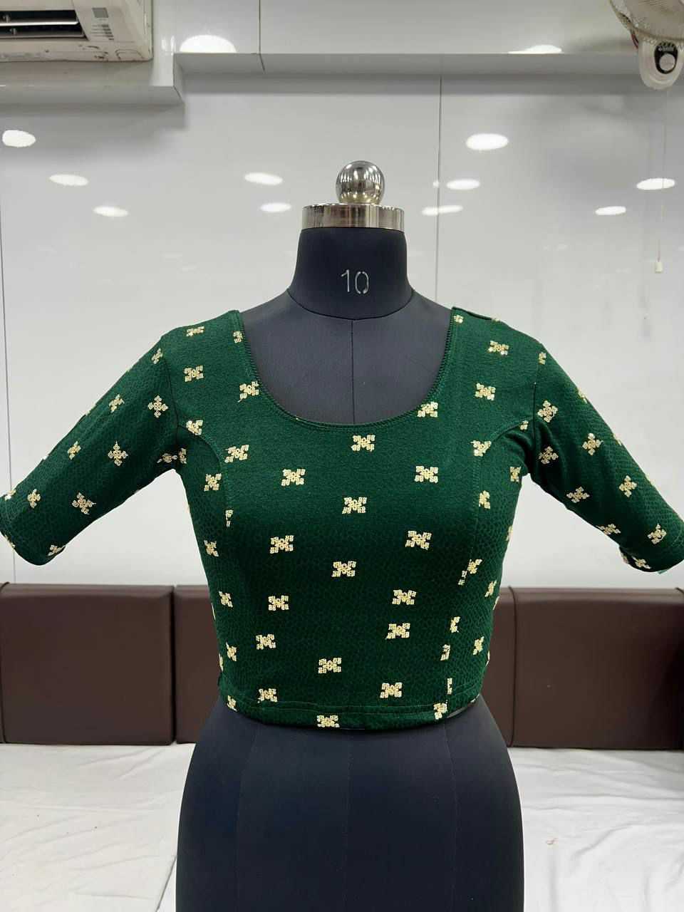 YNF TELESTAR KESH231 KANGANA READYMADE BLOUSE WHOLESALE STRETCHABLE EMBROIDERED FASHION BLOUSE MANUFACTURER