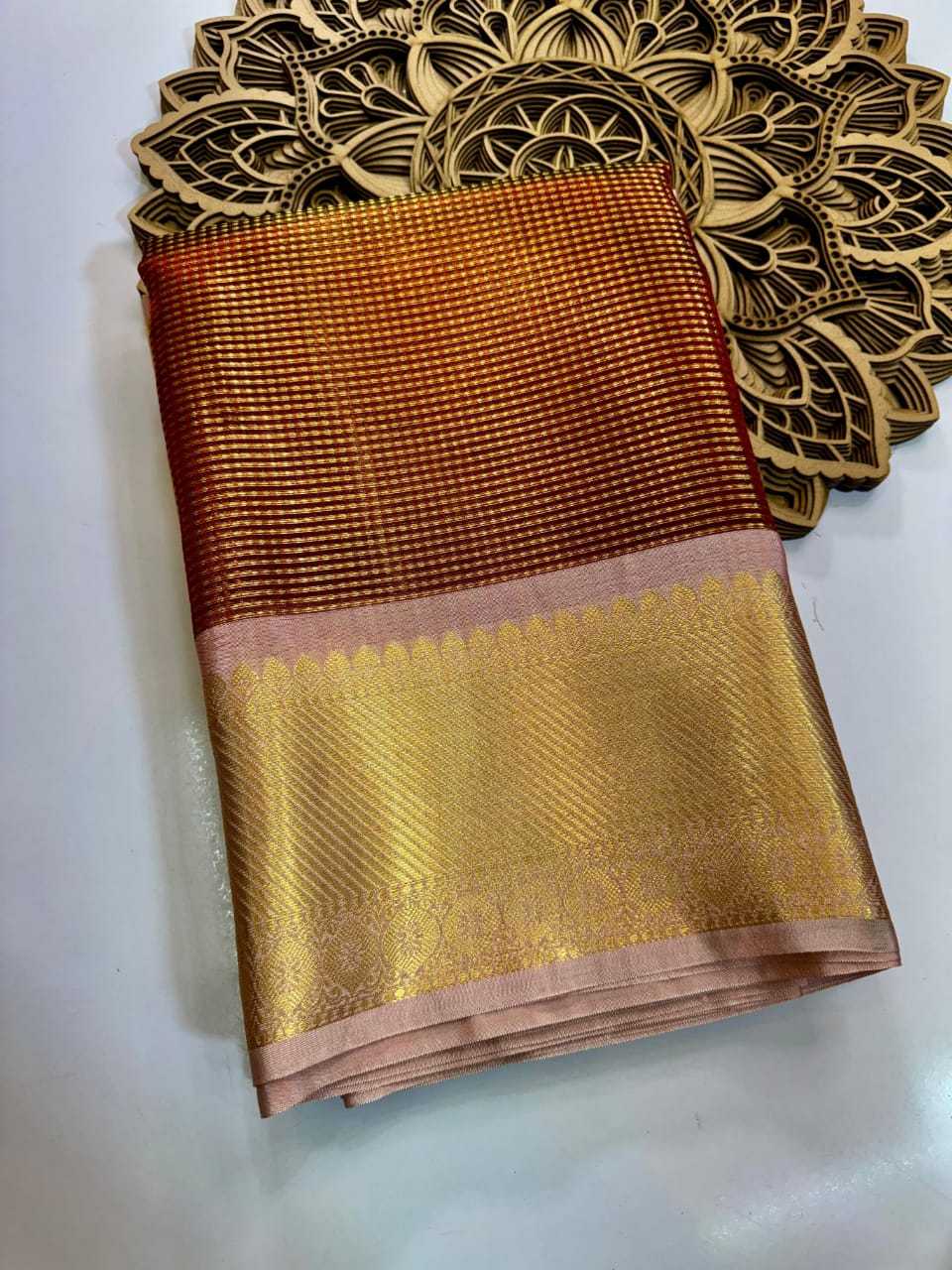 YNF BANARASI SOFT SILK RIN149 MKD163 SILK SAREES WHOLESALE BANARASI SILK PURE ZARI SILK GOLDEN SILK SAREES MANUFACTURER - Deevit International