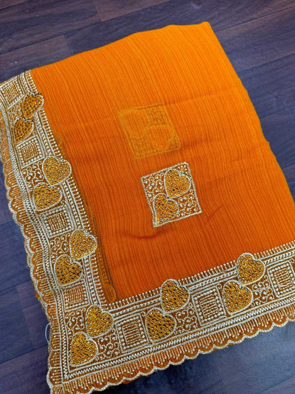 YNF CHIFFON KESH114 RSRM03 SAREES WHOLESALE TRADITIONAL EMBROIDERED LADIES CHIFFON SAREES MANUFACTURER - Deevit International