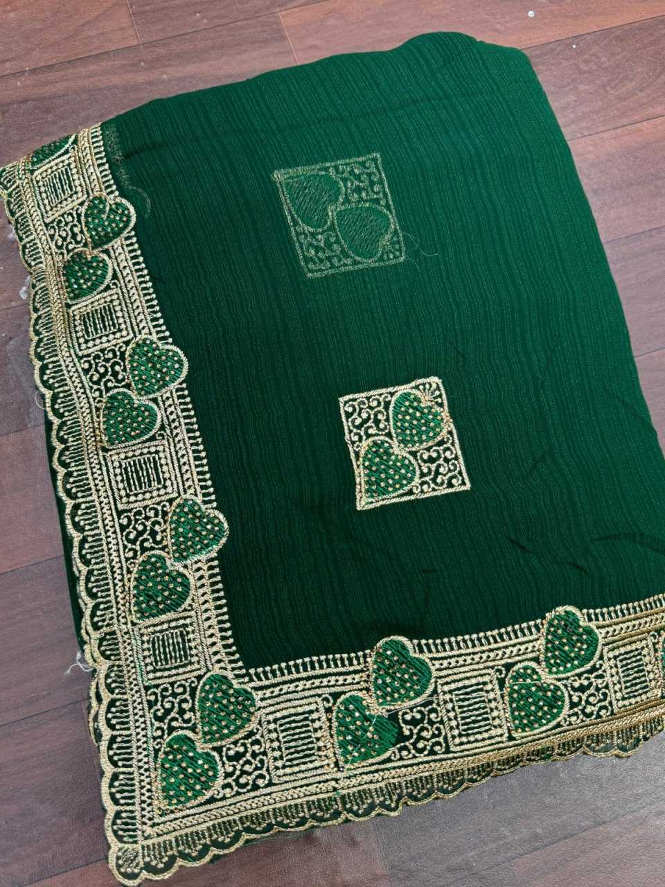 YNF CHIFFON KESH114 RSRM03 SAREES WHOLESALE TRADITIONAL EMBROIDERED LADIES CHIFFON SAREES MANUFACTURER - Deevit International