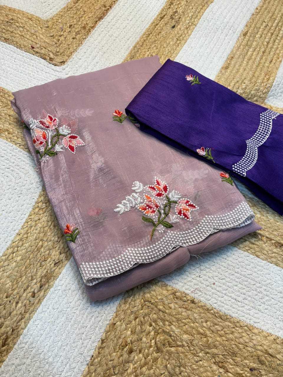 YNF CHIFFON KESH222 RUN132 SAREES WHOLESALE EMBROIDERY CHIFFON FANCY SAREES MANUFACTURER - Deevit International