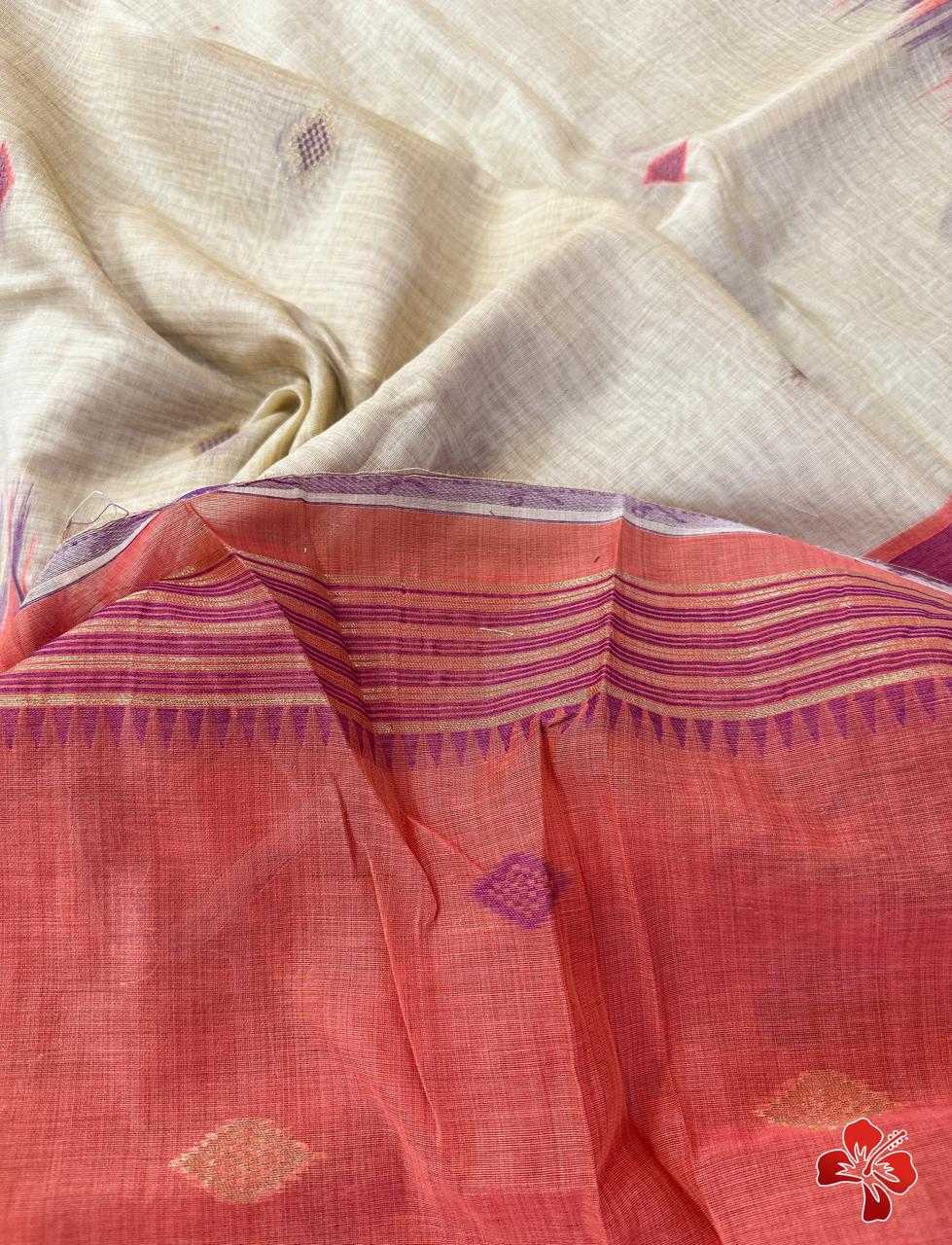 YNF COTTON KESH171 MUGA COTTON 209 SAREES WHOLESALE PRINTED COTTON SEQUENCE OFFICE WEAR SAREES MANUFACTURER - Deevit International