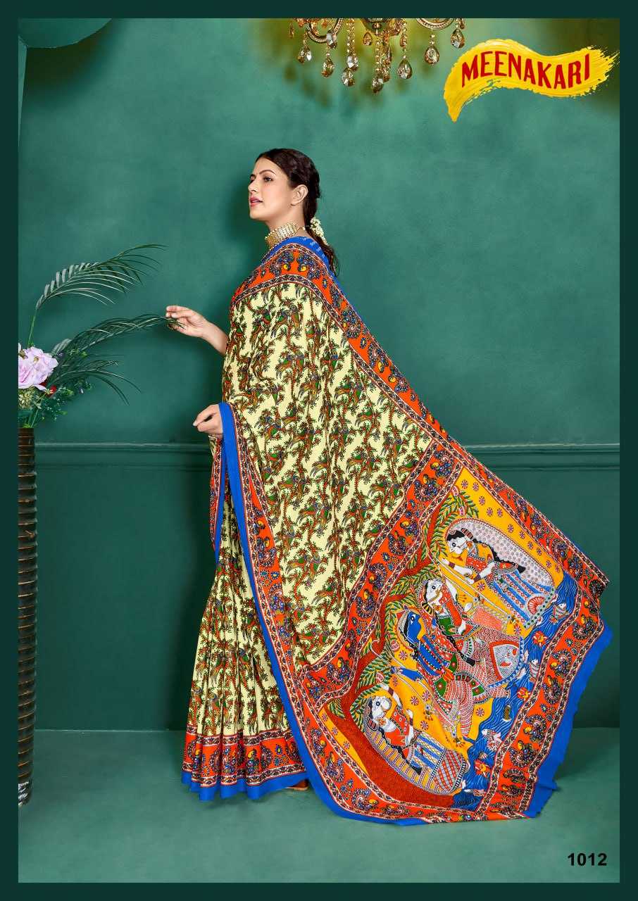 YNF COTTON KESH244  Vol.1 SAREES WHOLESALE COTTON KALAMKARI PRINTED SAREES MANUFACTURER - Deevit International