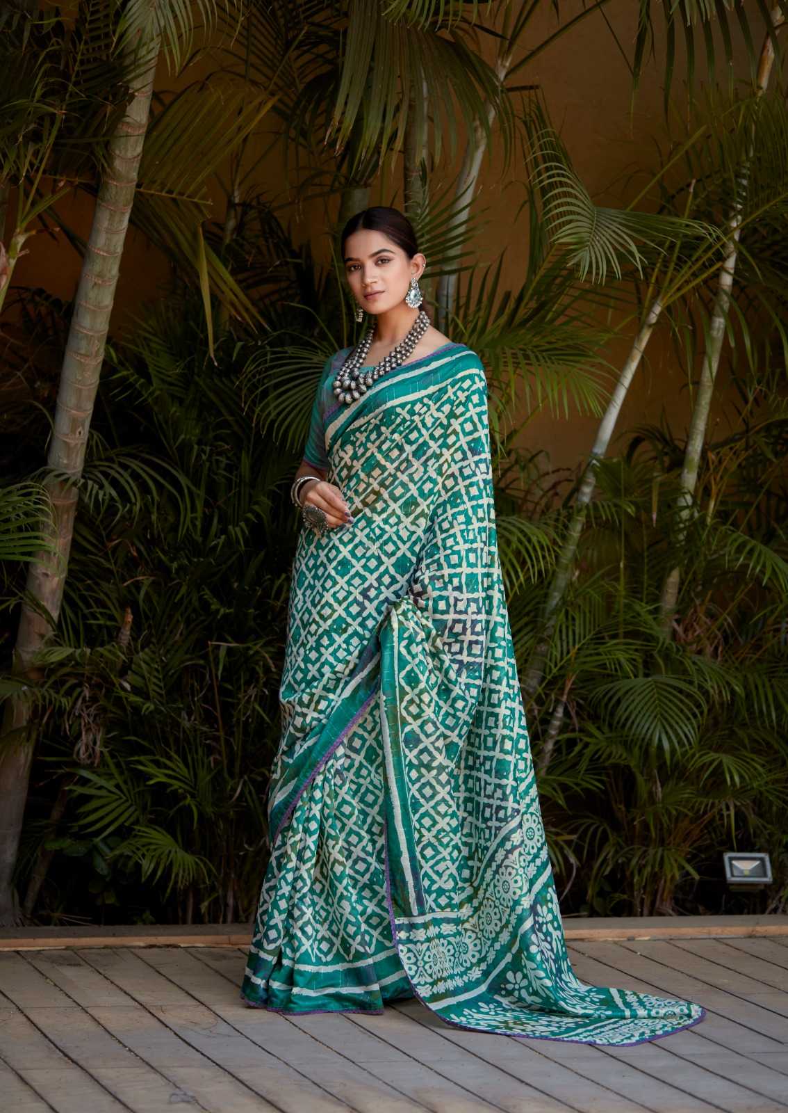 YNF COTTON RIN195 Samsara SAREES WHOLESALE PRINTED COTTON SEQUENCE OFFICE WEAR SAREES MANUFACTURER - Deevit International