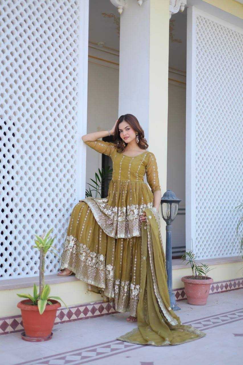 YNF GALAXY SIMMER SUITS & DRESSES SHARARA SALWAR EMBROIDERY LADIES WEDDING SUITS MANUFACTUR - Deevit International