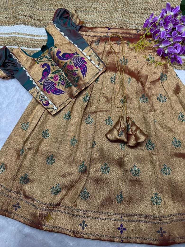 YNF JACQUARD KESH189 VET19 RRKT98 KIDS WEAR WHOLESALE KIDS LEHENGA KIDS TRADITIONAL OUTFITS KIDS LEHENGA CHOLI KIDS FESTIVE WEAR KIDS WEDDING OUTFITS MANUFACTURER - Deevit International