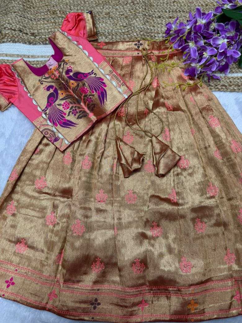 YNF JACQUARD KESH189 VET19 RRKT98 KIDS WEAR WHOLESALE KIDS LEHENGA KIDS TRADITIONAL OUTFITS KIDS LEHENGA CHOLI KIDS FESTIVE WEAR KIDS WEDDING OUTFITS MANUFACTURER - Deevit International