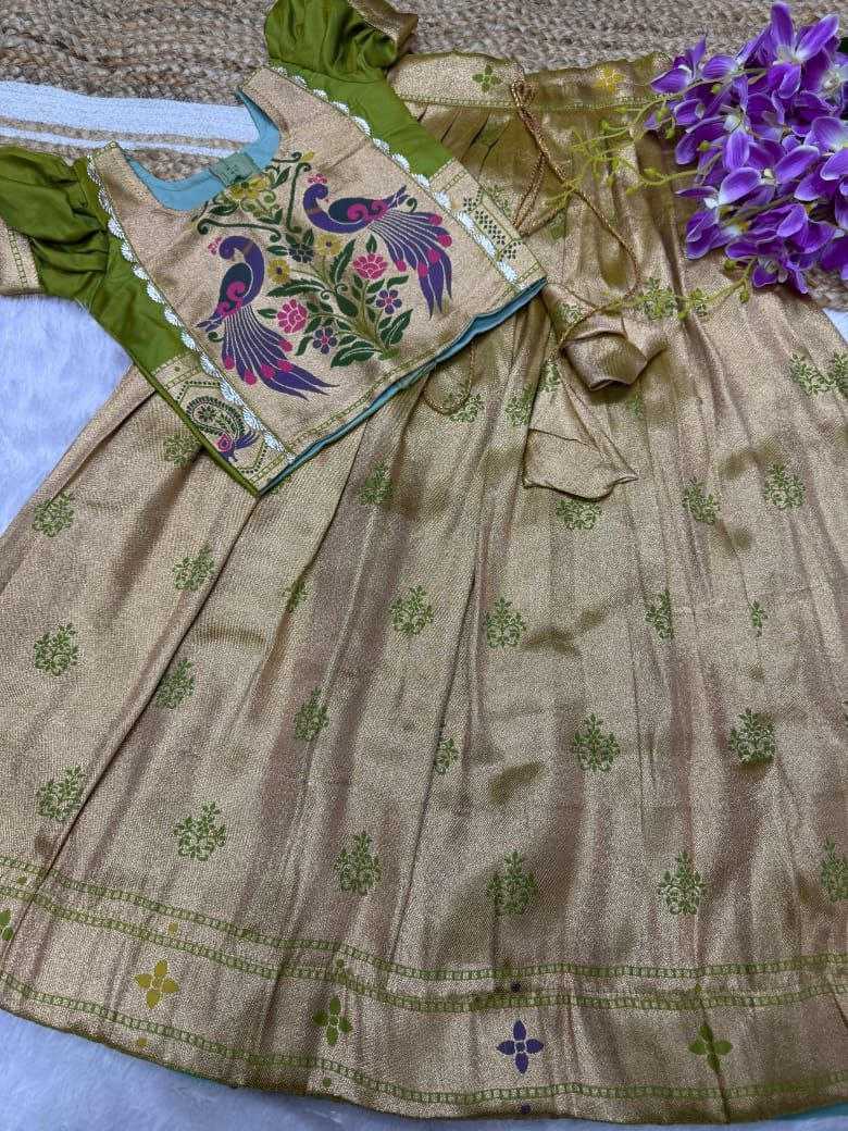 YNF JACQUARD KESH189 VET19 RRKT98 KIDS WEAR WHOLESALE KIDS LEHENGA KIDS TRADITIONAL OUTFITS KIDS LEHENGA CHOLI KIDS FESTIVE WEAR KIDS WEDDING OUTFITS MANUFACTURER - Deevit International