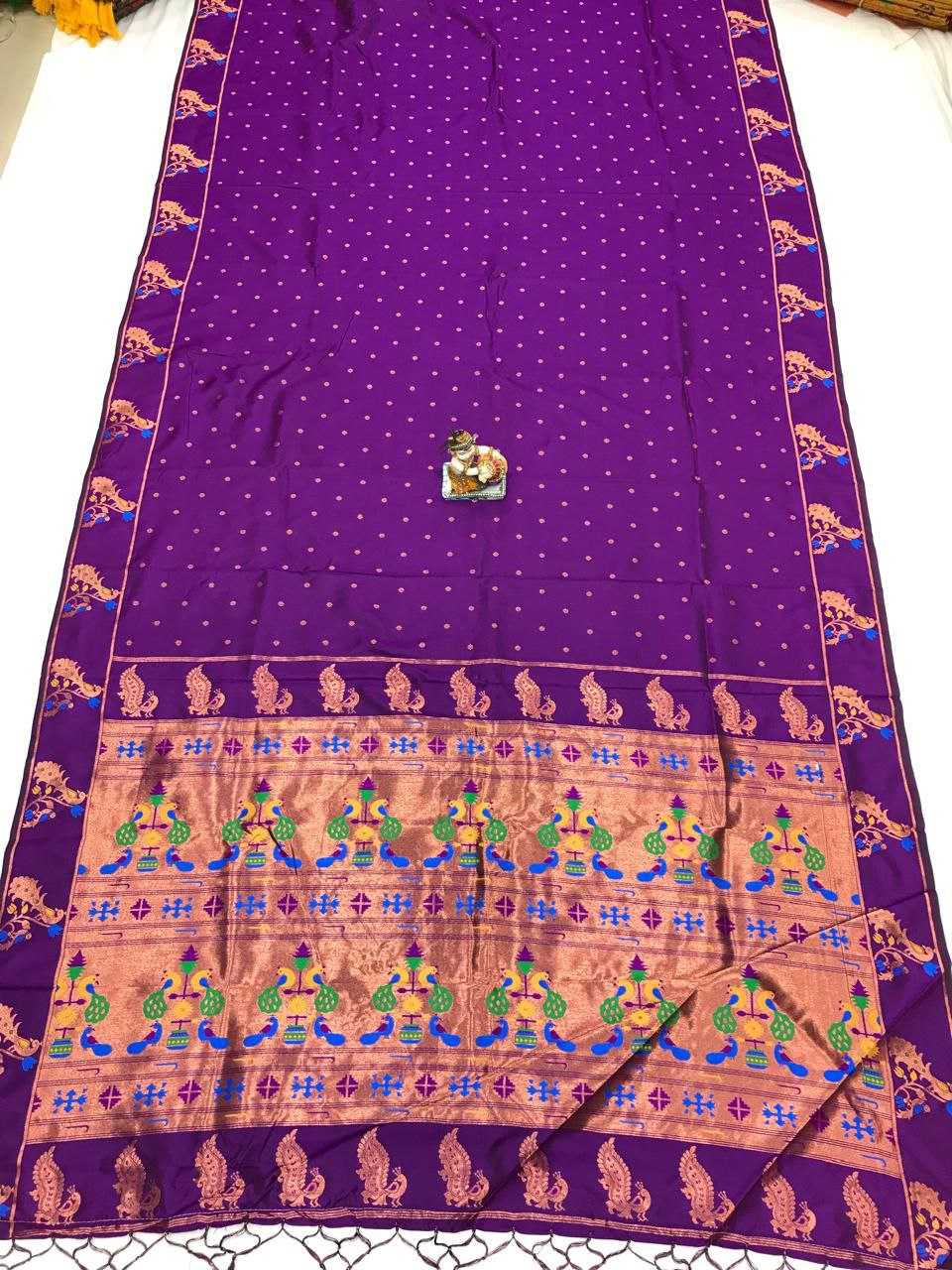 YNF LICHI SILK KESH170 KANTARA SILK SAREES WHOLESALE PAITHANI PURE ZARI SILK SILK SAREES FOR WEDDING SAREES MANUFACTURER - Deevit International