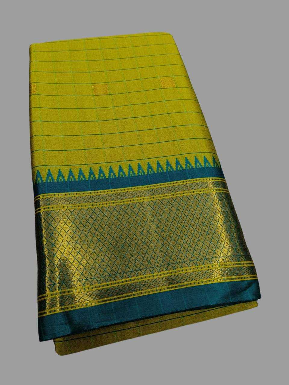 YNF LICHI SILK KESH245 RNF16 SAREES WHOLESALE JACQUARD ZARI BORDER COTTON SILK SAREES MANUFACTURER - Deevit International