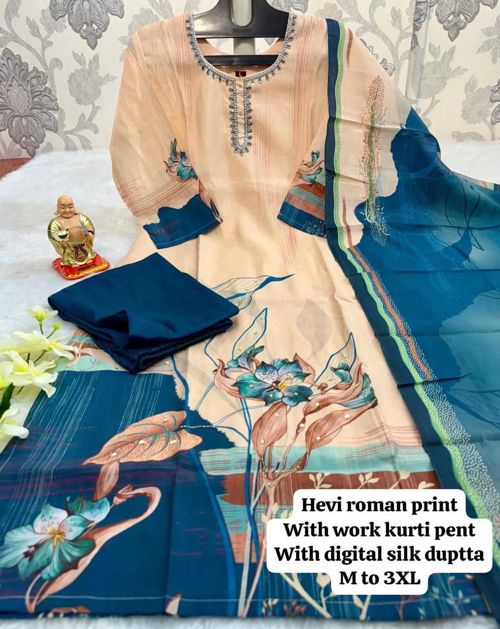 YNF MUSLIN KESH256 RNF23 SUITS & DRESSES WHOLESALE DESIGNER PARTY WEAR WEDDING LADIES SILK SUITS MANUFACTURE - Deevit International