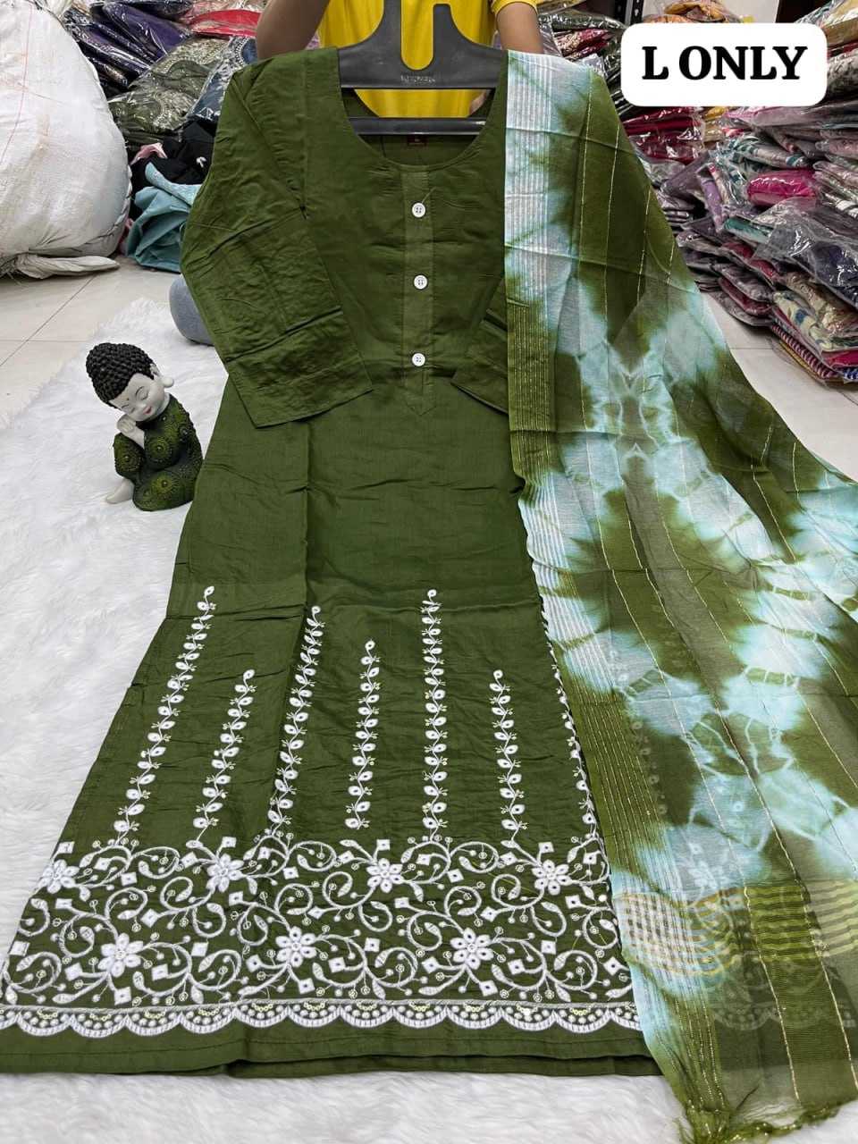 YNF MUSLIN KESH258 VDA15 UITS & DRESSES WHOLESALE DESIGNER SUIT WEDDING LADIES SILK SUITS MANUFACTURE - Deevit International