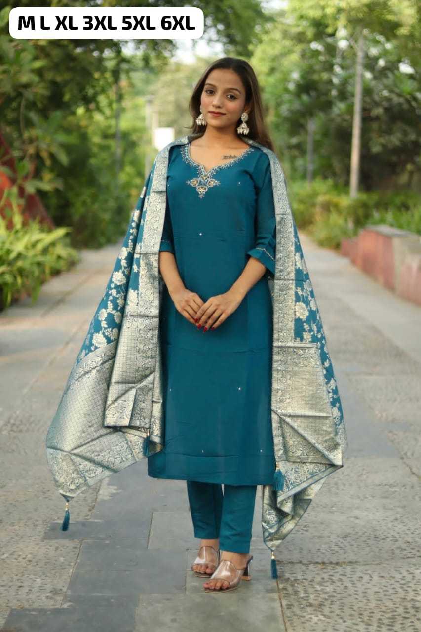 YNF MUSLIN SILK KESH256 RNF13 SUITS & DRESSES WHOLESALE DESIGNER PARTY WEAR WEDDING LADIES SILK SUITS MANUFACTURE - Deevit International